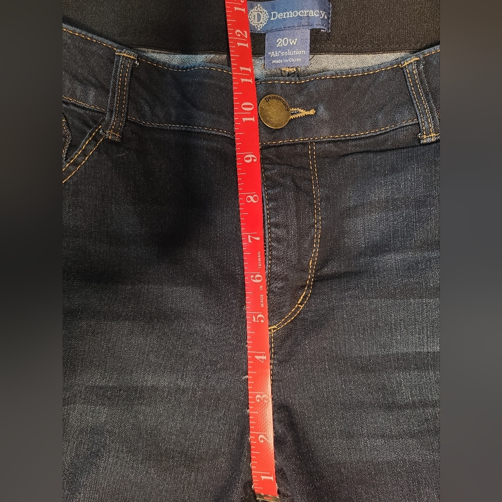 Democracy Dark Blue, Kathryn "Ab-solution" Boot Cut Jeans, 20W - Picture 10 of 13
